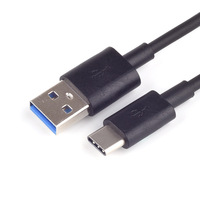 Câble de charge USB vers Type C de 3 pieds, chargeur rapide avec câble Micro USB, connecteur en série en vrac pour ordinateur et appareil photo