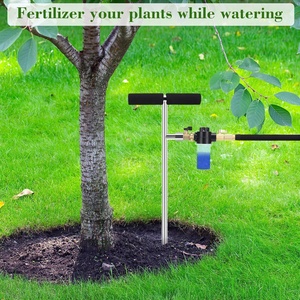 Outil d'<span class=keywords><strong>arrosage</strong></span> profond pour arbres en acier inoxydable, système d'irrigation avec bouteille à engrais, piquet d'<span class=keywords><strong>arrosage</strong></span> pour arbres pour jardin et verger - Product Image 5