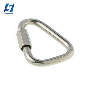 <span class=keywords><strong>Mousqueton</strong></span> forgé en acier inoxydable galvanisé <span class=keywords><strong>Delta</strong></span> Quick Link pour applications de gréement maritime et de levage minier - Product Image 2