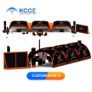 Ensemble de tentes gazebo gonflables avec logo personnalisé et matériel promotionnel pour publicité extérieure <span class=keywords><strong>facile</strong></span> à installer - Product Image 1