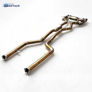Sistema de Escape de Titanio Ligero de Alto Rendimiento para BMW G80 M3 G82 M4 G87 M2 S58 3.0T con Silenciador con Válvulas - Product Image 3