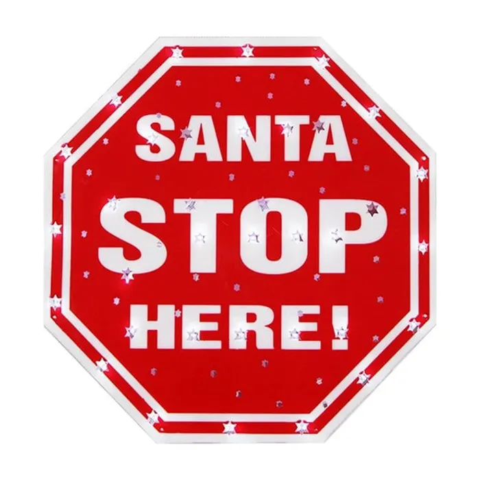 Führte Santa Stop hier Zeichen