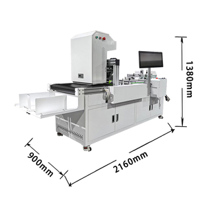 Machine d'impression numérique haute vitesse pour boîtes en carton ondulé à alimentation automatique, impression en une seule passe, sacs en papier, imprimante numérique pour cuir HP - Product Image 2