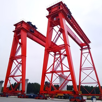 Grue à portique à double poutre de type treillis, la plus populaire, 40 tonnes, pour la construction de poutres en béton