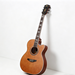 <span class=keywords><strong>Guitare</strong></span> acoustique 6 cordes de 40 pouces avec touche en palissandre, qualité OEM haut de gamme, service OEM/ODM professionnel, vente chaude - Product Image 3