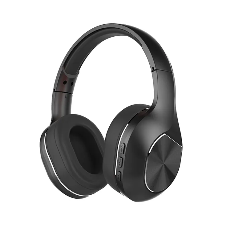 Auriculares Bluetooth Estéreo ANC con cancelación activa de ruido, auriculares inalámbricos Bluetooth FCC PC en la oreja