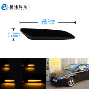 Luz Direccional LED Dengdi Keji de 128 mm x 28.5 mm para Alfa Romeo 147 156, Luces Laterales Mejoradas - Product Image 1