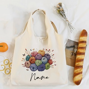 <span class=keywords><strong>Sac</strong></span> fourre-tout en <span class=keywords><strong>crochet</strong></span> floral personnalisé, style Harajuku, <span class=keywords><strong>sac</strong></span> à main de voyage, cadeau pour maman, grand-mère - Product Image 5