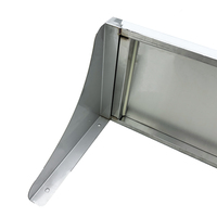 Étagère murale en acier inoxydable, étagère murale pour cuisine commerciale, étagère flottante de rangement robuste de qualité 304, personnalisable