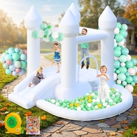 Structure gonflable commerciale et équipement de jeu souple en tissu Oxford, facile à installer pour usage intérieur/extérieur, 1 à 4 personnes, en stock aux États-Unis