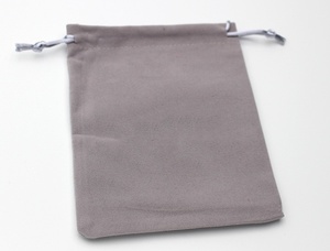 Oferta Especial: Bolsa de Embalaje Personalizada de Algodón Gris Medio con Cordón y Asa de Cuerda, Duradera, Reutilizable, para Compras de Alimentos, con Transferencia Térmica - Product Image 3