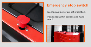 Montacargas Industrial Uni-Silent de 1.5 Toneladas, Transpaleta Automática, Altura de Elevación de 3 Metros, Apilador Eléctrico CQDM1530 - Product Image 4