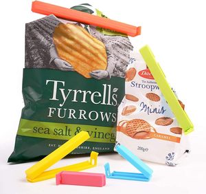 Waterproof Eco-Friendly Multifunction Custom Portable Fresh-Keeping Plastic Clip Food Snack <b>Bag</b> Clip for Kitchen Use - Product Image 4