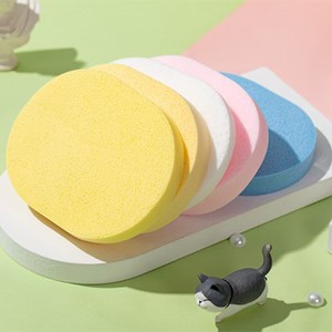 <span class=keywords><strong>Éponges</strong></span> de Nettoyage Visage Cosmétiques pour Spa, Démaquillage, Retrait de Masque, Massage Exfoliant et Exfoliation des Pores - Product Image 4