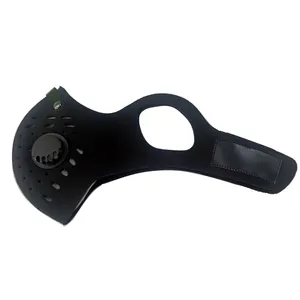 Atmungsaktives Training Pm2.5 Staub dichte Fahrrad maske Aktivkohle filter Gesichts rad Gesichts maske Sport Bike Maske