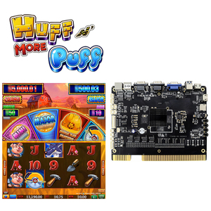 QIQU ลาสเวกัส แผงวงจรพิมพ์ HET สำหรับเครื่องเกมหยอดเหรียญแบบใหม่ Huff N' More Puff รุ่นทดลองใช้ สำหรับเกมฝึกทักษะแบบแนวนอนคู่ - Product Image 2
