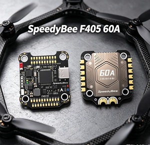 SpeedyBee F405 V4 60A Stack F4 <span class=keywords><strong>FC</strong></span> ICM42688P 3-6S BLS 4-en-1 ESC 30x30mm Plastique & Métal pour Système Numérique HD FPV Racing - Product Image 1