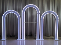 Furun usine conception cascade stand mariage signe de bienvenue LED lumière intérieure fontaine événement toile de fond décoration