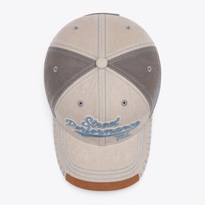 Wholesale Custom Logo Front Applique Side <b>Flat</b> Embroidered Distressed Denim 6 Panel Baseball Cap Vintage Dad <b>Hat</b> Manufacturer - Product Image 4