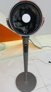 Ventilador eléctrico de CC para dormitorio y oficina, 12 pulgadas, ocsilación automática, altura ajustable, 12 V, venta de fábrica - Product Image 4