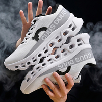 Chaussures de course pour hommes avec logo personnalisé, amortissantes, tendance, légères, respirantes, antidérapantes, printemps, automne, hiver