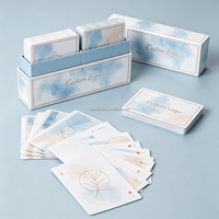 Jeu de cartes à jouer de luxe avec logo personnalisé, impression sur mesure, avec boîte double jeu, parfait pour les cadeaux
