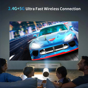 Aokang <span class=keywords><strong>Datashow</strong></span> Transpeed Vidéo Mini Projecteur Ultra Hd Hy300 Beamer 4K Android 11 Dual Wifi6 350 Ansi - Product Image 2