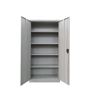 Bán Buôn Giá Rẻ Chất Lượng Cao 2 Đu Cửa Thép Tủ Nội Thất Văn Phòng Kim Loại Bền Thép Nộp Lưu Trữ Tủ - Product Image 3