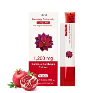 Bâtonnets de gelée amincissants OEM Coleology à la Garcinia Cambogia, aux graines de Chia et au collagène pour la gestion du poids – Vente directe usine - Product Image 1