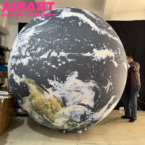 Modèle de globe terrestre gonflable géant avec impression de la carte d'Asie pour les événements éducatifs - Product Image 6