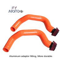 Kit de manguera de inducción de aire frío de admisión naranja para BMW M8 M5 F90 F91 F92 F93 18-22 6ply 7MM de espesor