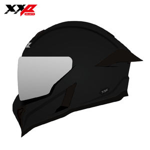 Cascos Integrales de Motocicleta Nuevos XXP KONG Motocross con Hebilla de Liberación Rápida Talla XXL Certificación ECE ABS Negro Sólido Garantía de 6 Meses - Product Image 1