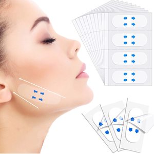 Bande de lifting instantané ultra-fine invisible <span class=keywords><strong>pour</strong></span> le visage, le cou et <span class=keywords><strong>les</strong></span> <span class=keywords><strong>yeux</strong></span>, patchs sculptants longue durée <span class=keywords><strong>pour</strong></span> le visage, autocollants de beauté - Product Image 1