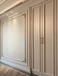 Panneau mural de décoration de style français avec moulures, panneau mural intérieur écologique, panneau mural décoratif à installation rapide - Product Image 4