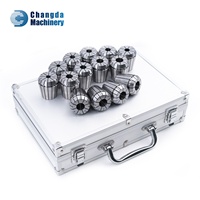 Accessoires pour machines-outils ER40, lot de 24 pinces de serrage CNC en pouces pour tour et fraiseuse, haute précision, ensemble de pinces ER40