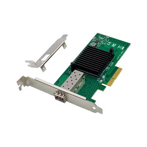 PCIe JL82599EN Single-SFP+ Fiber 10G Server NIC <b>Network</b> Adapter 10GbE Wired <b>Network</b> <b>Card</b> for AI Servers in Stock - Product Image 1