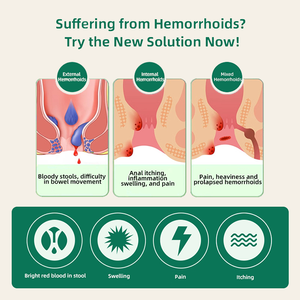 مرهم كسر البواسير لتخفيف التورم والقروح ، مرهم الرعاية الداخلية والخارجية - Product Image 5