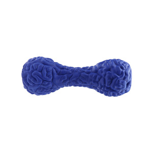 Pet Rubber Chew Toy <b>Dumbbell</b> Sound Making For Dogs Large Breeds Colorful Non Toxic Educational Indoor Play - Product Image 2