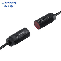 Garantta GPS-S18 untuk M18 Sensor optik penutup silinder plastik dengan Sensor fotolistrik latar belakang