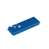 Support de tube à essai en plastique coloré de haute qualité 80 puits pour tube à centrifuger 1.5/2ml