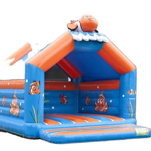Gorila inflable Castillo comercial blanco saltando Casa <span class=keywords><strong>de</strong></span> rebote - Product Image 1