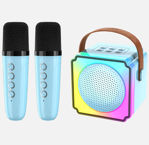 ลำโพงไมโครโฟนพกพาคุณภาพสูง ของขวัญส่งเสริมการขายสำหรับคาราโอเกะเด็ก, คาราโอเกะครอบครัว, ลำโพงคู่ - Product Image 3