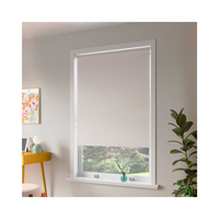 Persiana Enrollable Inteligente Tubular Motorizada con Batería, WiFi y Zigbee, Protección UV, Control por Voz, para Interiores, Balcón, Compatible con HomeKit