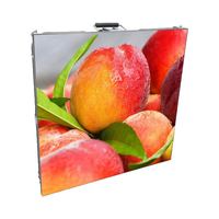 Mur vidéo LED couleur plein écran extérieur, module 250x250 mm P3.91, luminosité 5000 cd, garantie 2 ans, écran d'affichage LED publicitaire