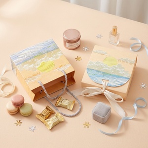 Light-colored Small Eco-friendly 100% Biodegradable Gift Cardboard Factory Direct Sales for Gift Packaging - Product Image 2