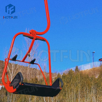 Grand système complet de téléphériques aériens pour manèges d'amusement en extérieur et en intérieur, équipement de marque HOTFUN, capacité de 100 à 500 kg, à vendre