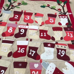 New Design Christmas Countdown <strong>Calendar</strong> 2022 Reindeer <strong>Calendar</strong> <strong>Advent</strong> Bag - Product Image 3