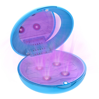 En gros UVC Étanche Trempage Prothèse Dentaire Protège-dents Orthodontique Aligneur Dentaire Retenue étui