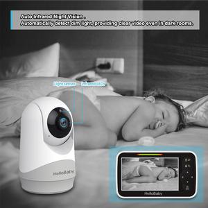 HB 6251 5.0 pouces caméra vidéo numérique sans fil berceuses bébé foon moniteur bébé - Product Image 5