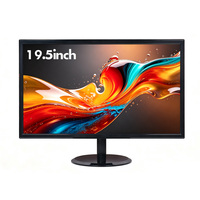Moniteur LED TN de 19,5 pouces pour ordinateur de bureau, 1600*900, 75 Hz, interface PC, protection contre la lumière bleue